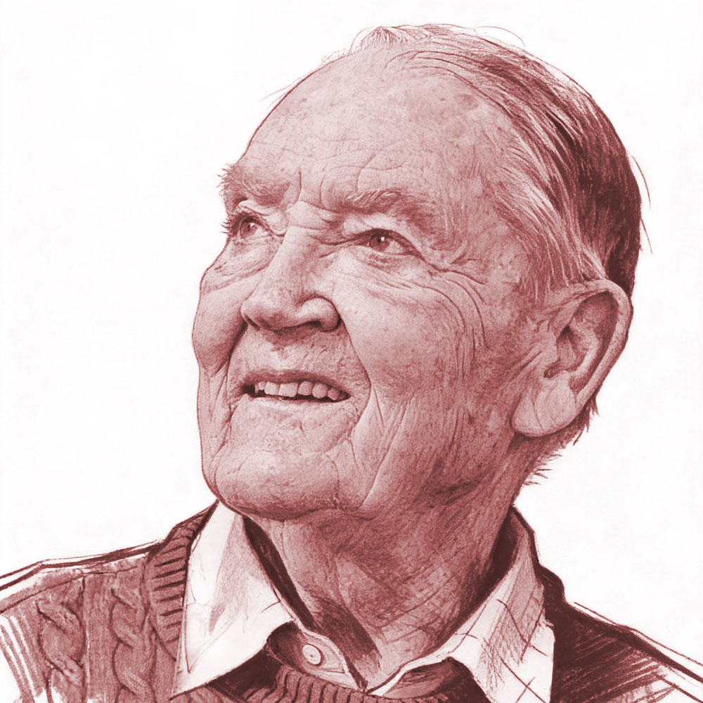 Jack Bogle portrait